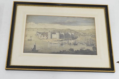 Lot 623 - Two 18th century engravings after John Ogilby - The Road from Hereford to Leicester