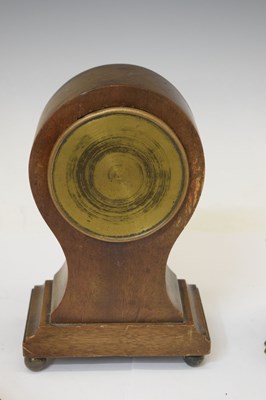 Lot 305 - Clock, musical box and bell