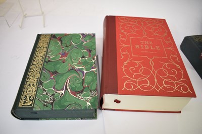 Lot 612 - Folio Society editions of The Bible and The Book of Common Prayer