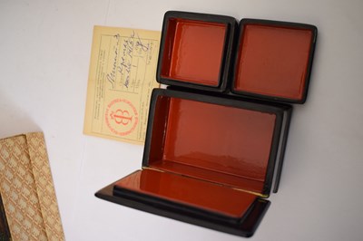 Lot 321 - Five Russian lacquer boxes