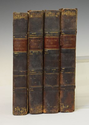 Lot 320 - Early edition of The Wealth of Nations, Adam Smith