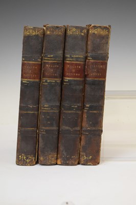 Lot 320 - Early edition of The Wealth of Nations, Adam Smith