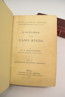 Lot 321 - Three illustrated game and angling books