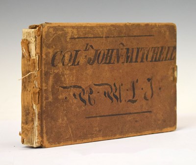 Lot 168 - Notebook of Colonel John Mitchell 1855-1860