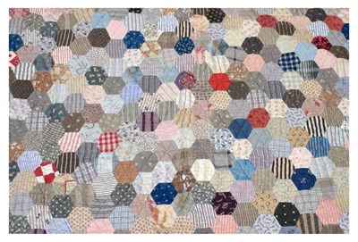 Lot 482 - Patchwork quilt