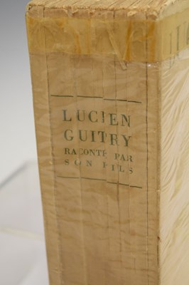 Lot 333 - 'Lucien Guitry, Sa Carriere Et Sa Vie', Sacha Guitry