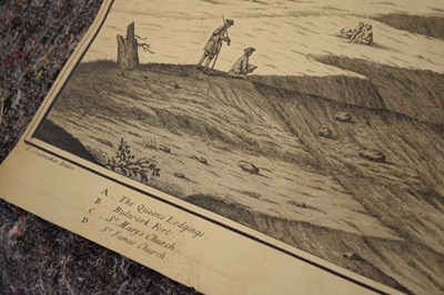 Lot 730 - Isaac Sailmaker - engraving of Dover Castle