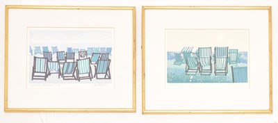 Lot 394 - John Stops R.W.A. (1925-2002) - Pair of signed artist proof screen prints