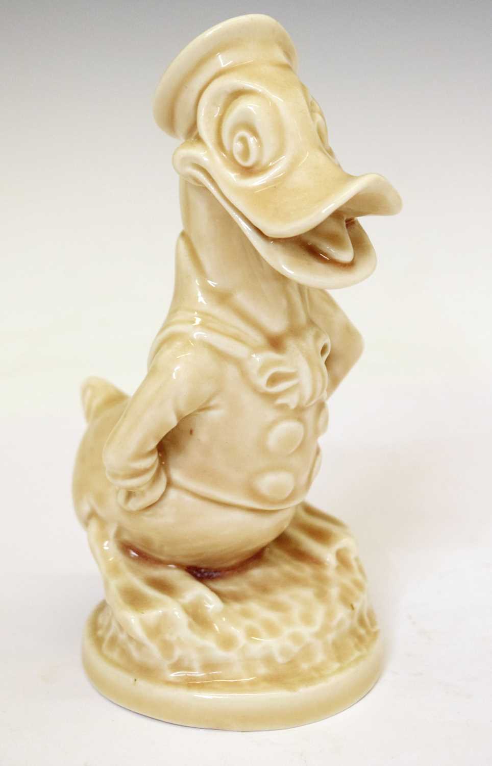 Lot 260 - Rare Temuka Ware (New Zealand) 'Sailor Duck' / Donald Duck ceramic figure