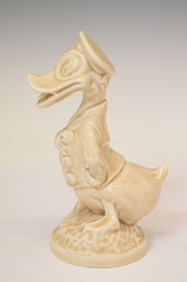 Lot 260 - Rare Temuka Ware (New Zealand) 'Sailor Duck' / Donald Duck ceramic figure