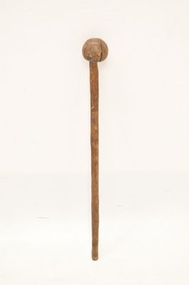 Lot 209 - South African Zulu knobkerrie