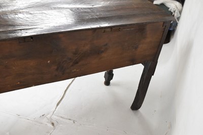 Lot 475 - Mid 18th century oak low dresser