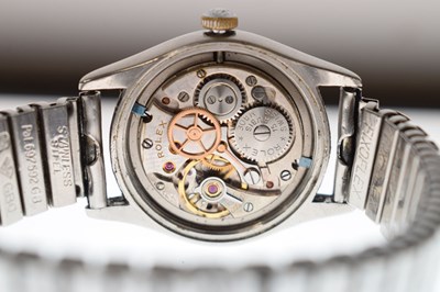 Lot 106 - Rolex  - Gentleman's Oyster Royal stainless steel wristwatch, ref.6144