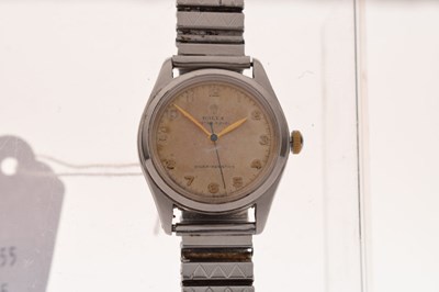 Lot 106 - Rolex  - Gentleman's Oyster Royal stainless steel wristwatch, ref.6144