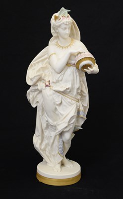 Lot 273 - Worcester parian figure