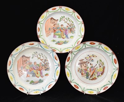 Lot 272 - Three early 19th century Davenport plates