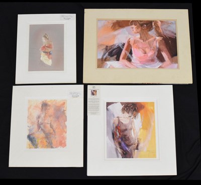 Lot 365 - Collection of signed limited edition prints - female form studies