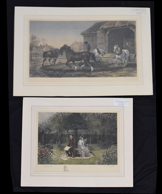 Lot 367 - Collection of colour engravings