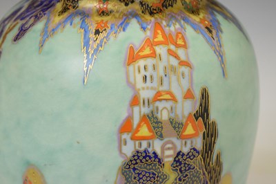 Lot 275 - Crown Devon lamp base