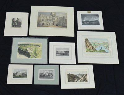 Lot 398 - Large quantity of Bristol and surrounding area etchings, prints, etc