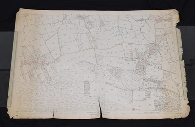 Lot 344 - Large quantity of approximately 150 early to mid 20th century ordnance survey maps of Somerset