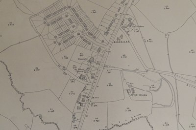 Lot 398 - Quantity of approximately 25 early to mid 20th century ordnance survey maps