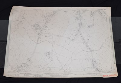 Lot 346 - Quantity of approximately 25 early to mid 20th century ordnance survey maps