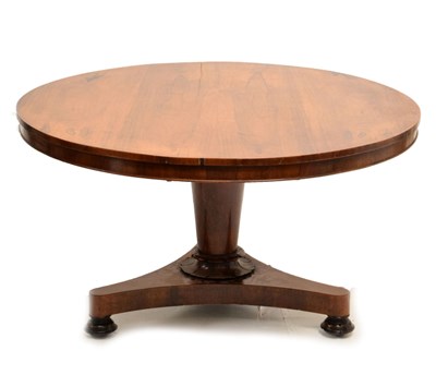 Lot 503 - Early Victorian rosewood centre table