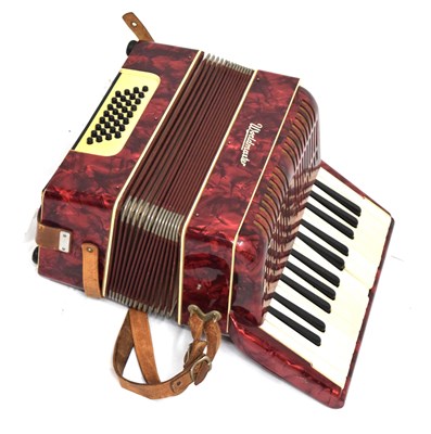 Lot 240 - Worldmaster piano accordion