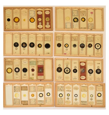 Lot 235 - Collection of approx 130 microscope slides