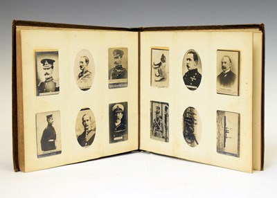 Lot 166 - Ogden's 'Photo Album' with photo cigarette cards