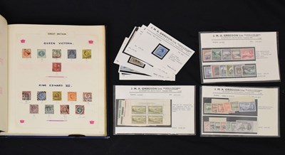 Lot 167 - Album of GB and Commonwealth stamps and a collection of mint stamps and stamp sets