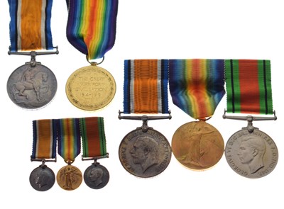 Lot 279 - British First World War medals