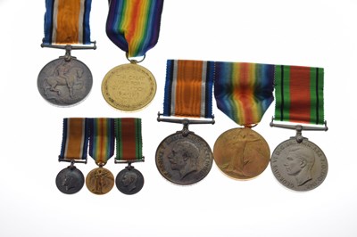 Lot 279 - British First World War medals