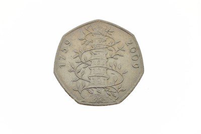 Lot 155 - Royal Mint 2009 'Kew Gardens' 50p coin