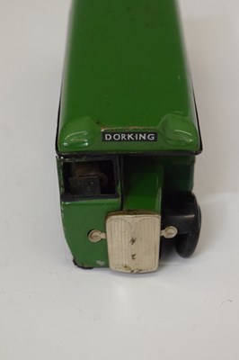 Lot 246 - Triang Minic Toys tinplate clockwork single deck bus