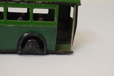 Lot 246 - Triang Minic Toys tinplate clockwork single deck bus