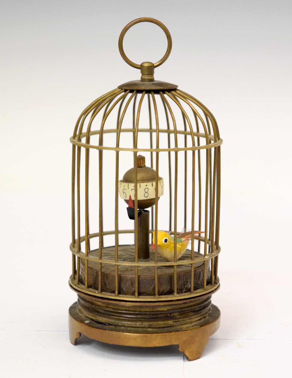 ANTIQUE BRASS BIRD CAGE - Able Auctions