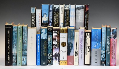 Lot 379 - Collection of thirty-two modern first and early edition history works, Peter Ackroyd, etc