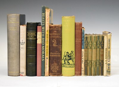 Lot 362 - Collection of miscellaneous English literature works, including notable first editions