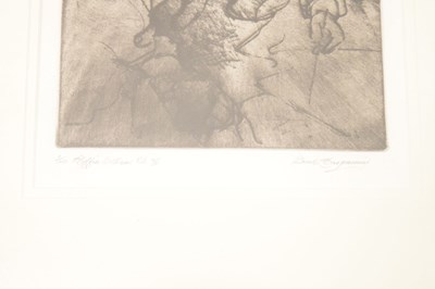 Lot 283 - David Carpanini (b.1946) - Signed limited edition etching - 'Kyffin Williams RA IV'