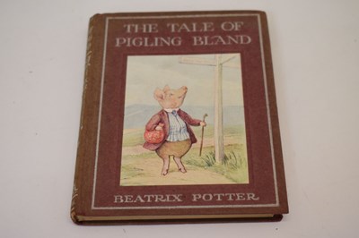 Lot 551 - Potter, Beatrix - 'The Tale of Pigling Bland' - First edition 1913