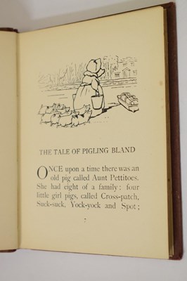 Lot 551 - Potter, Beatrix - 'The Tale of Pigling Bland' - First edition 1913