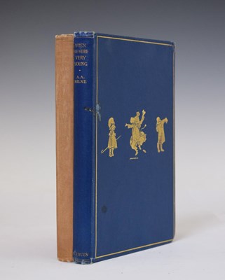 Lot 275 - Milne, A. A. - 'The House at Pooh Corner' - First edition, and third edition of 'When We Were Young'