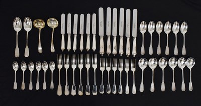 Lot 546 - Six person set of stainless steel cutlery