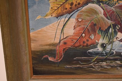 Lot 309 - Stuart Maxwell Armfield (1916-2000)- Oil on board - 'Homage to Delius'