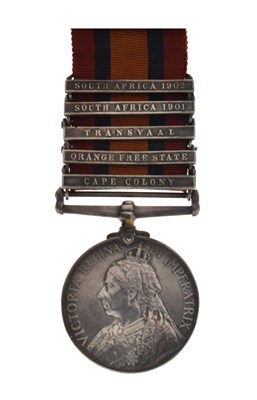 Lot 190 - Queen's South Africa Medal 1899-1902