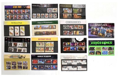 Lot 172 - Large collection of Royal Mail mint postage stamp presentation packs