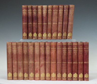 Lot 334 - 1886-1887, Sir Walter Scott, 'The Waverley Novels' - Centenary edition, complete set