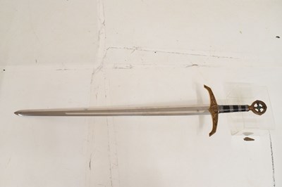 Lot 271 - Spanish made replica 'Robin of Locksley/Earl of Huntington' sword